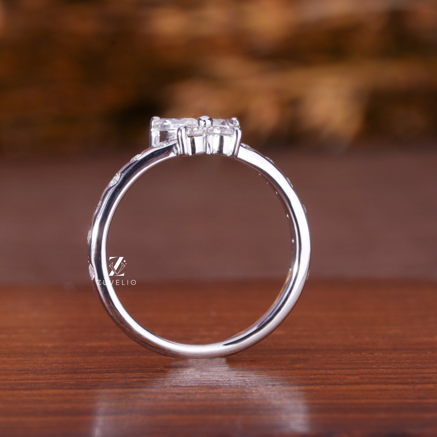 Butterfly Diamond Ring - Zuvelio.com