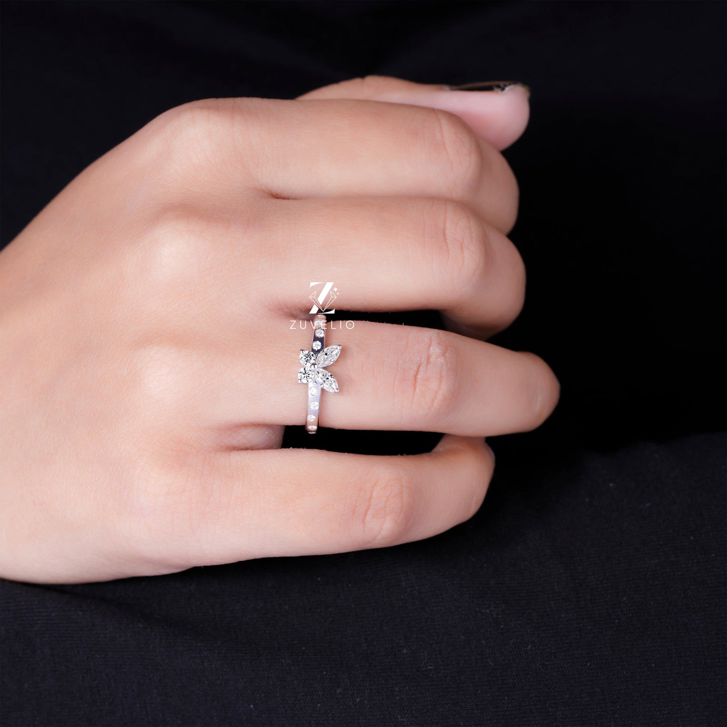 Butterfly Diamond Ring - Zuvelio.com