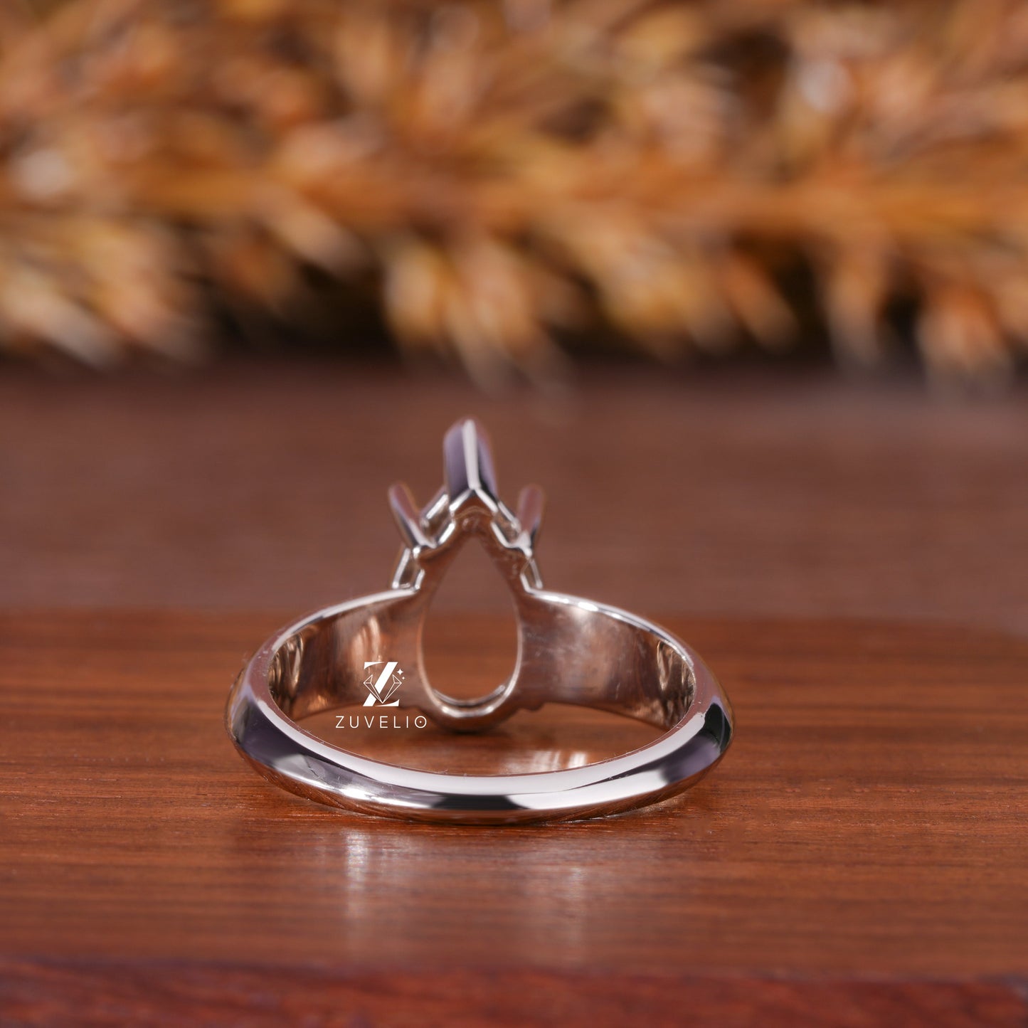 Semi Mount Moissanite Ring