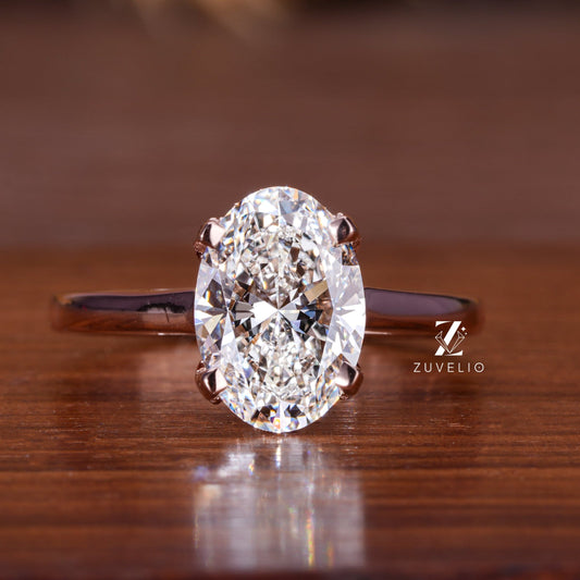 2.30 Oval Cut Diamond Ring
