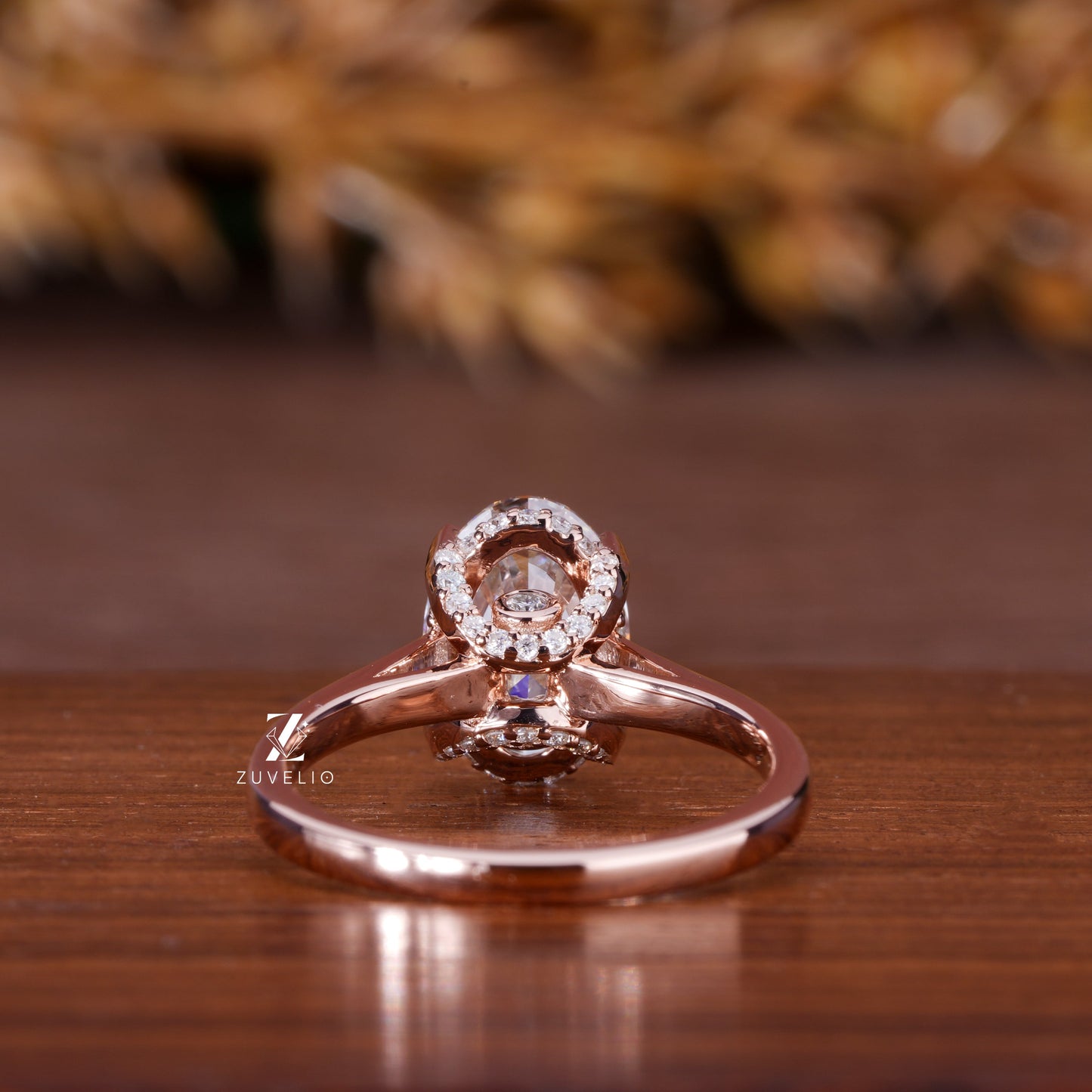 Oval Cut Diamond Ring
