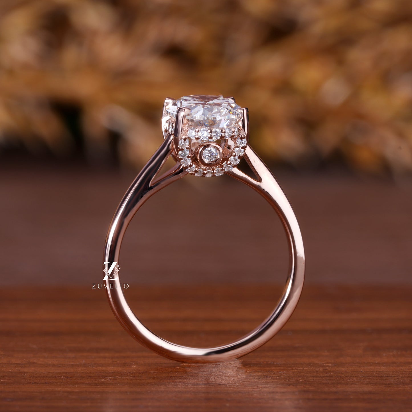 Oval Cut Diamond Ring