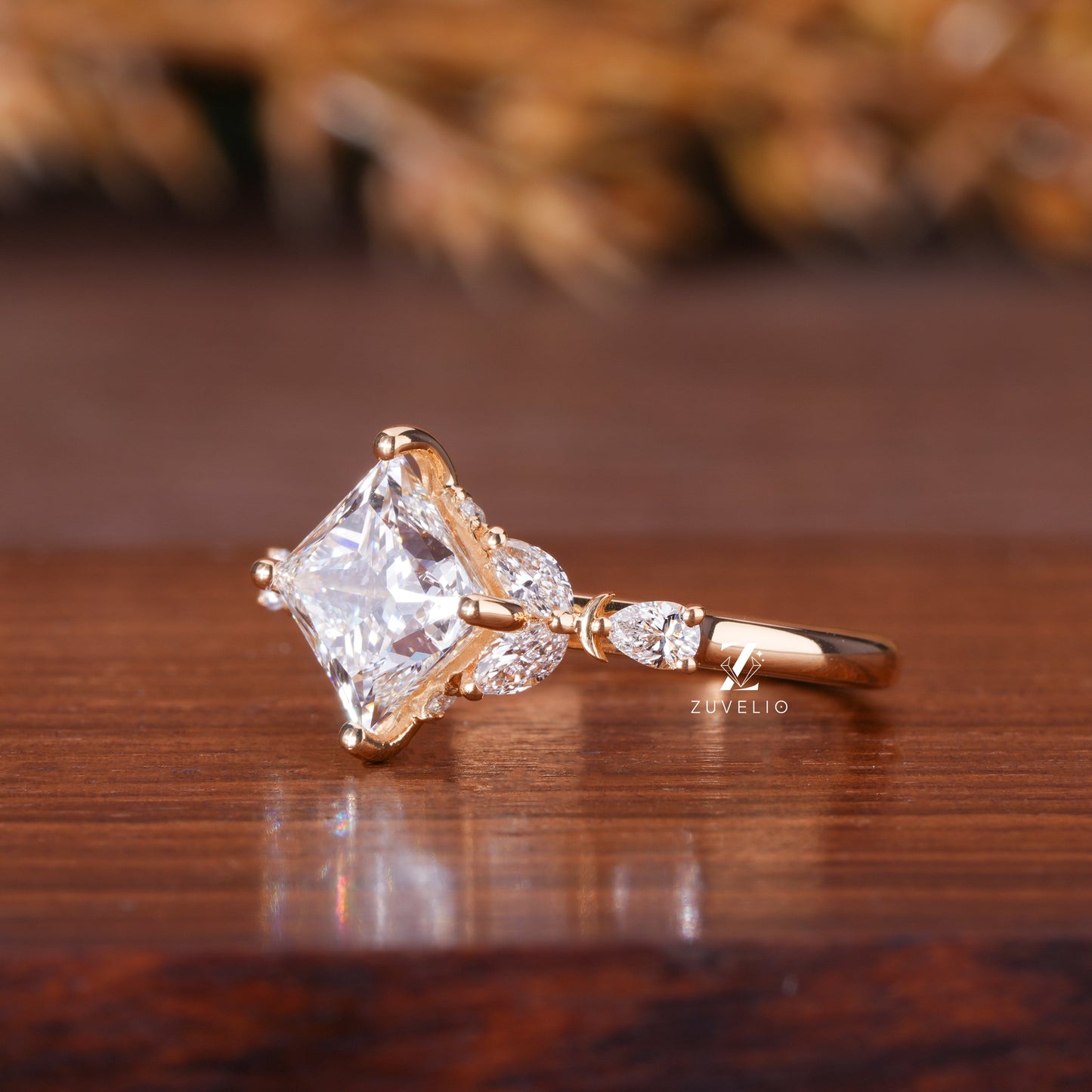 Princess Cut Engagement Ring