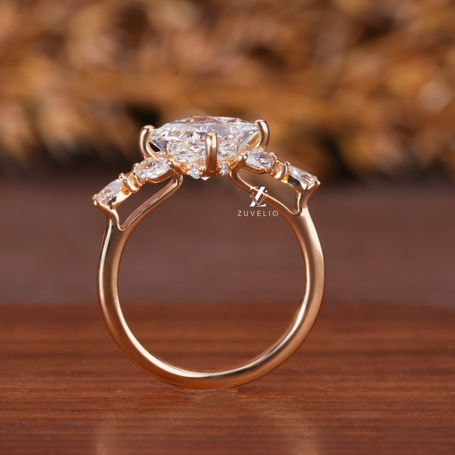 Lab Diamond Engagement Ring