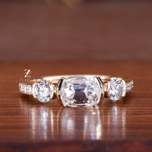 OMC Cushion Engagement Ring