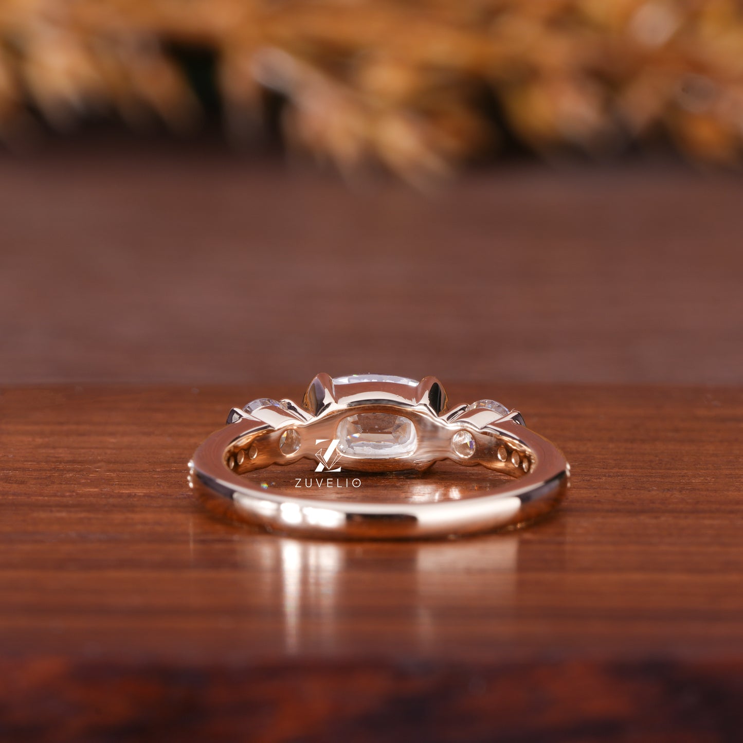 OMC Cushion Engagement Ring