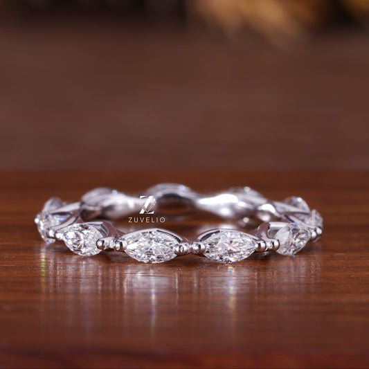 Marquise Full Eternity Band
