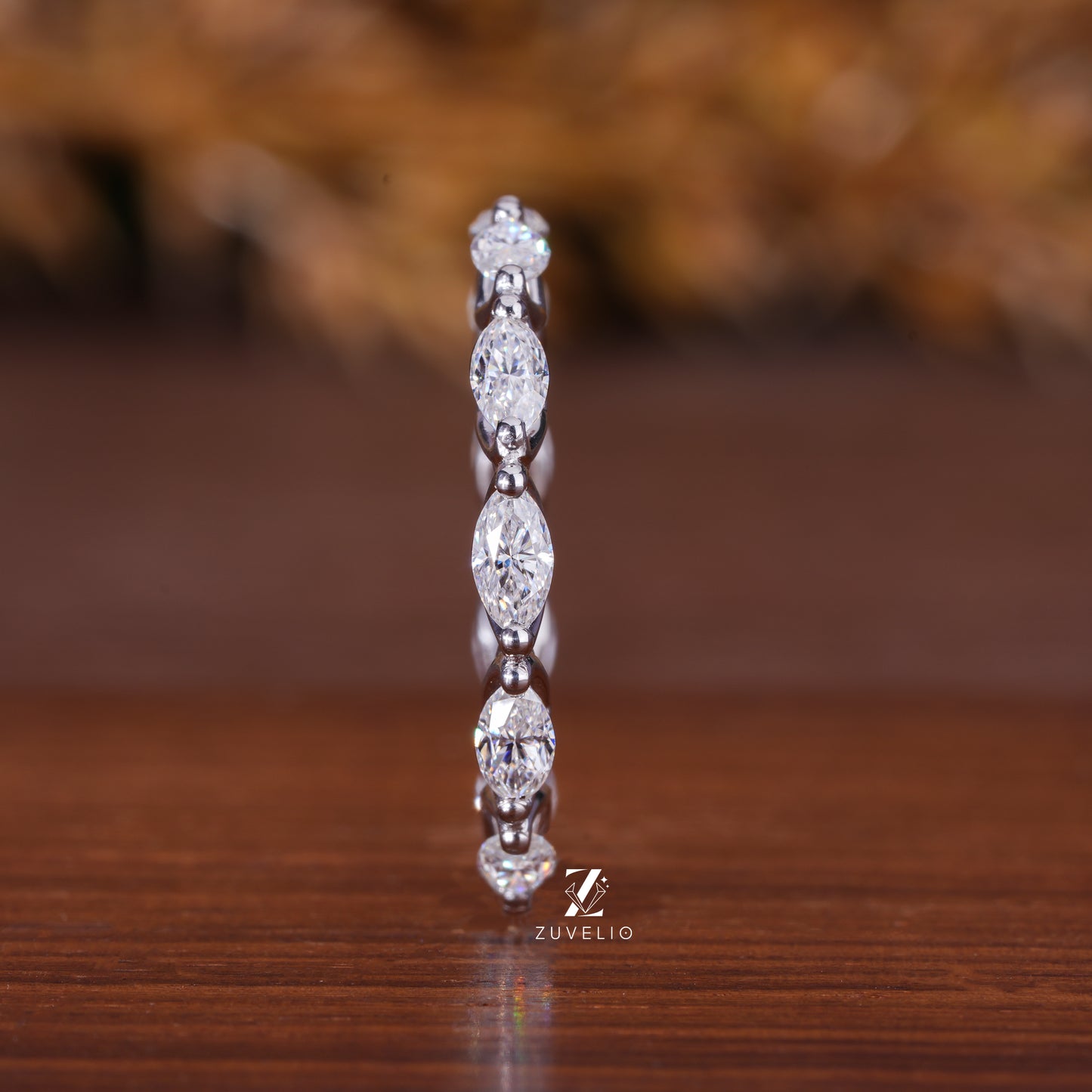 Marquise Full Eternity Band