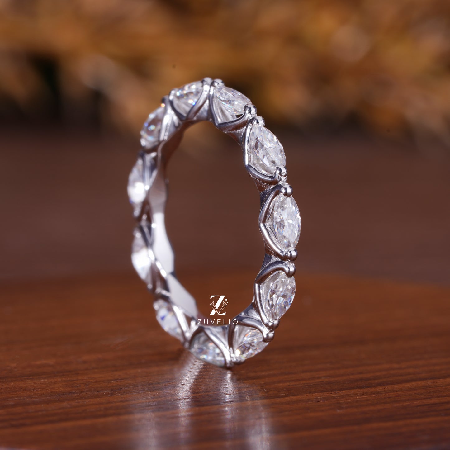 Marquise Full Eternity Band