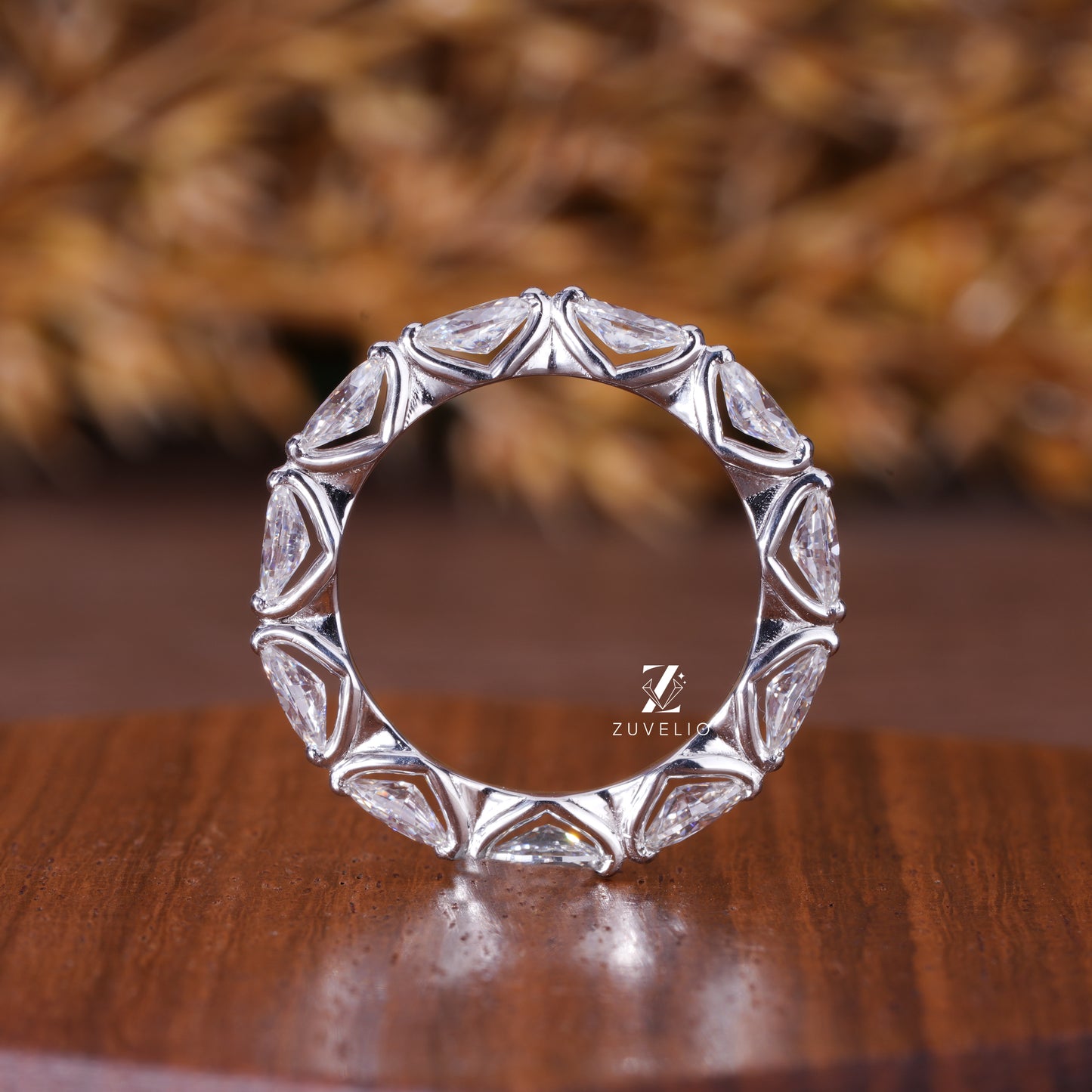 Marquise Full Eternity Band
