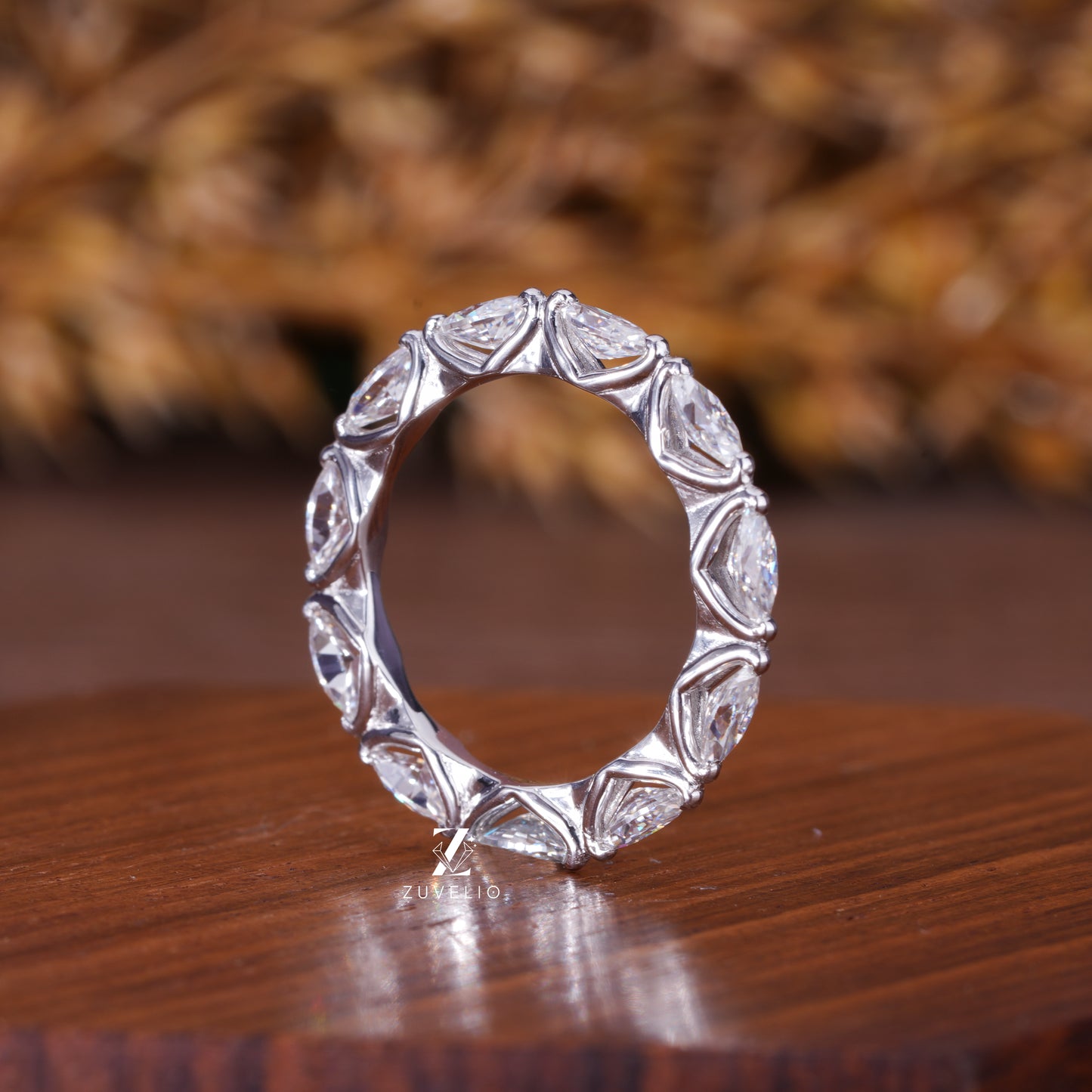 Marquise Full Eternity Band