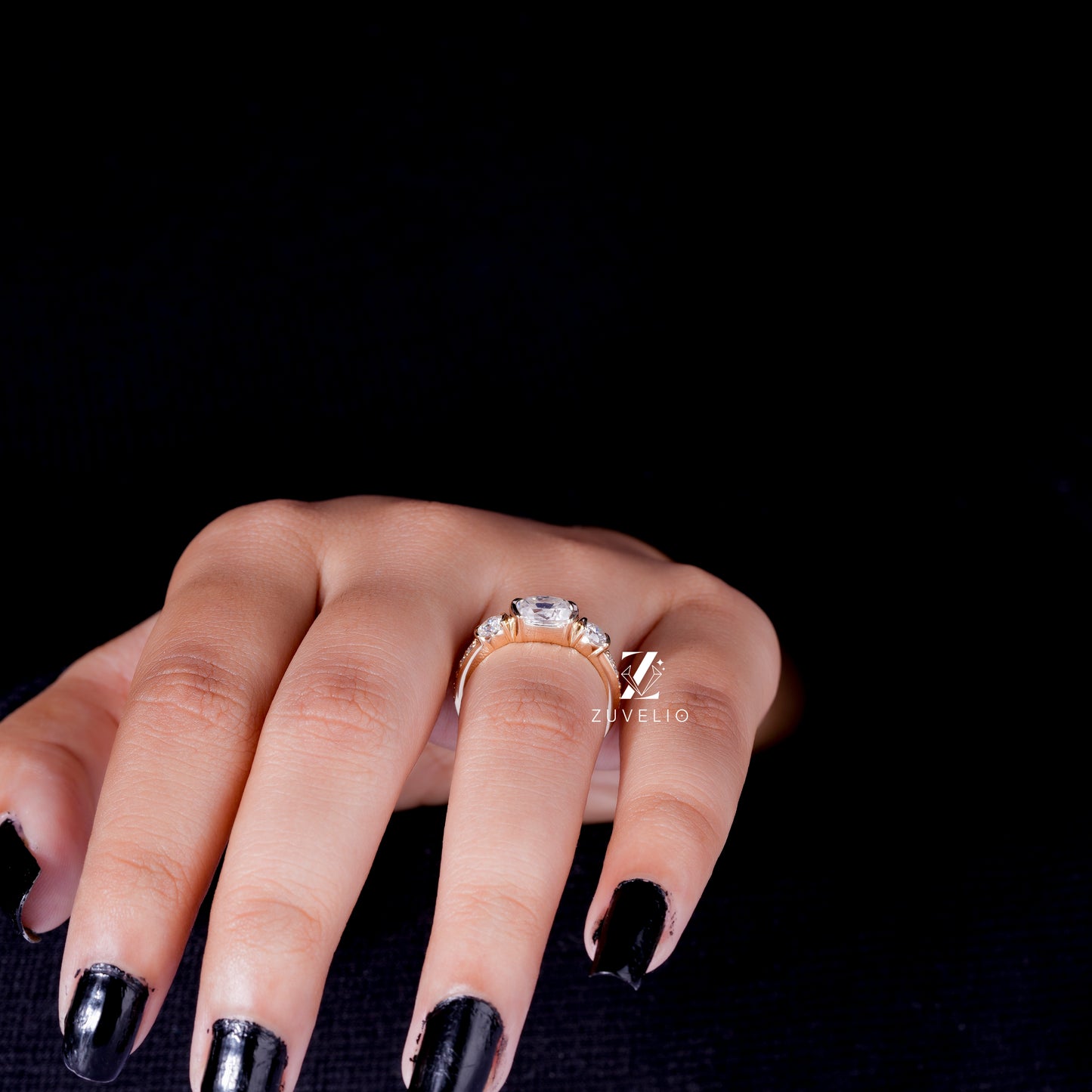 OMC Cushion Engagement Ring