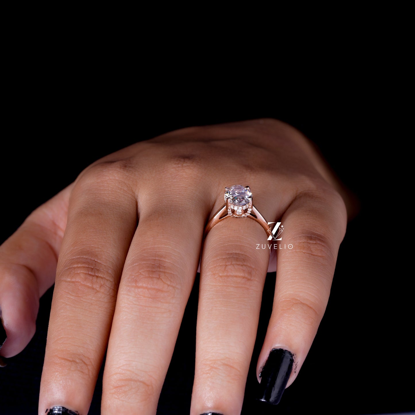 Oval Cut Diamond Engagement Ring