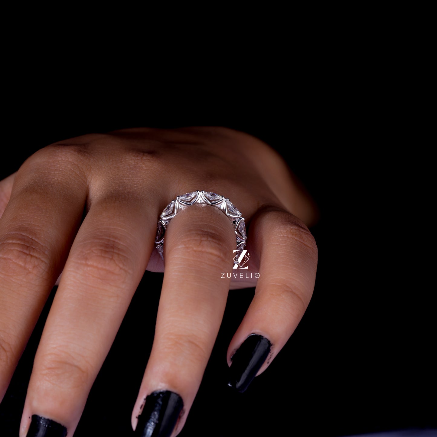Marquise Full Eternity Band