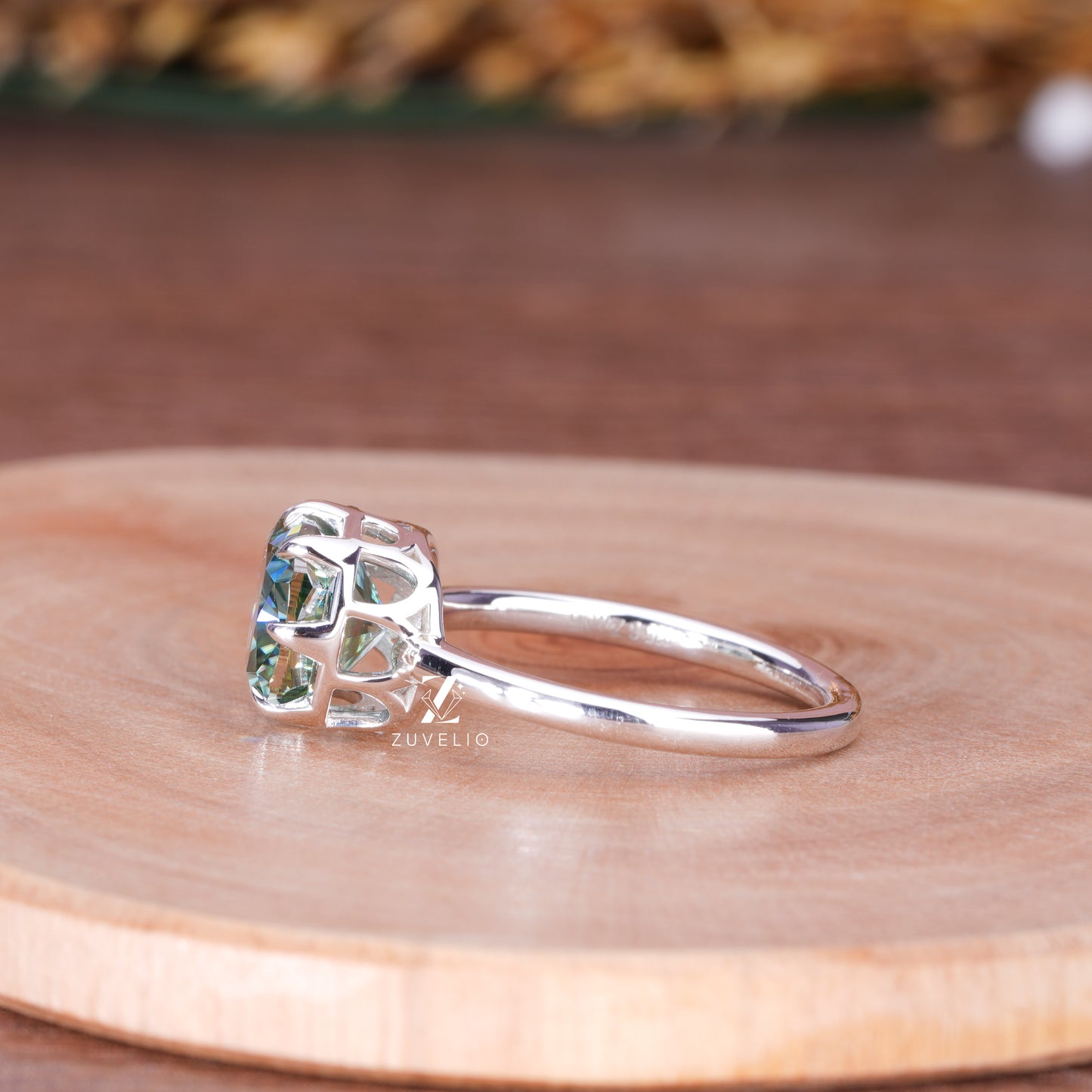East West Cushion Ring