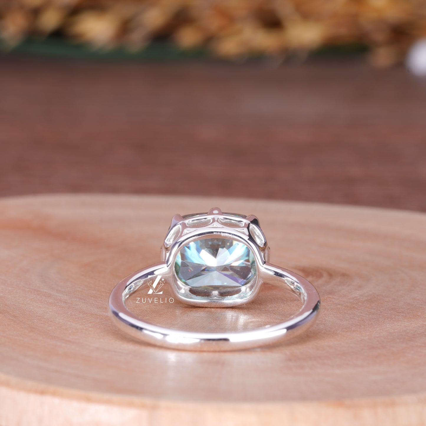 East West Cushion Ring