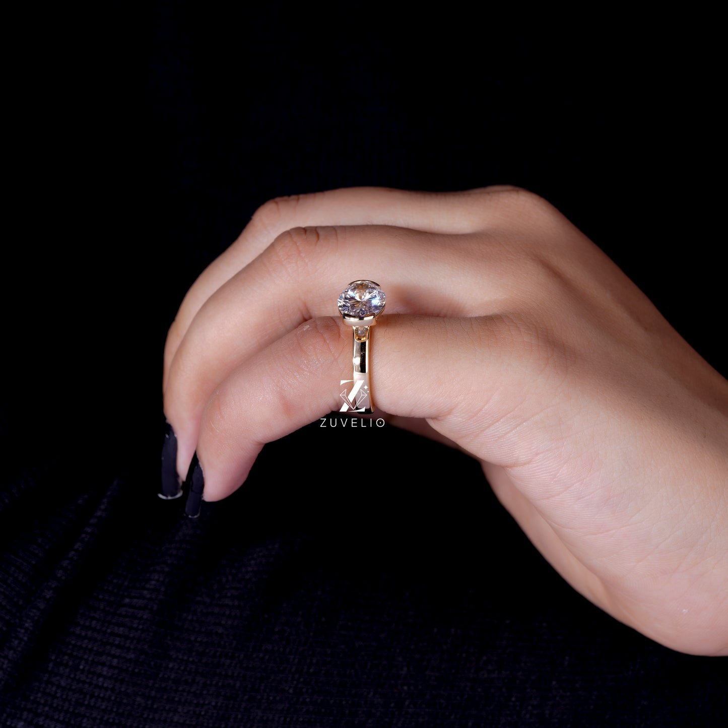 Oval Cut Lab Gown Diamond