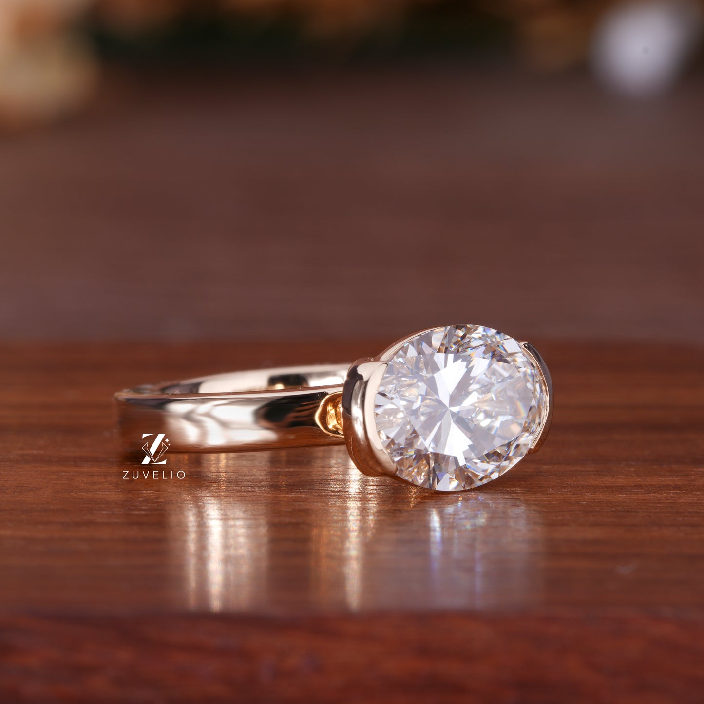 Oval Cut Engagement Ring