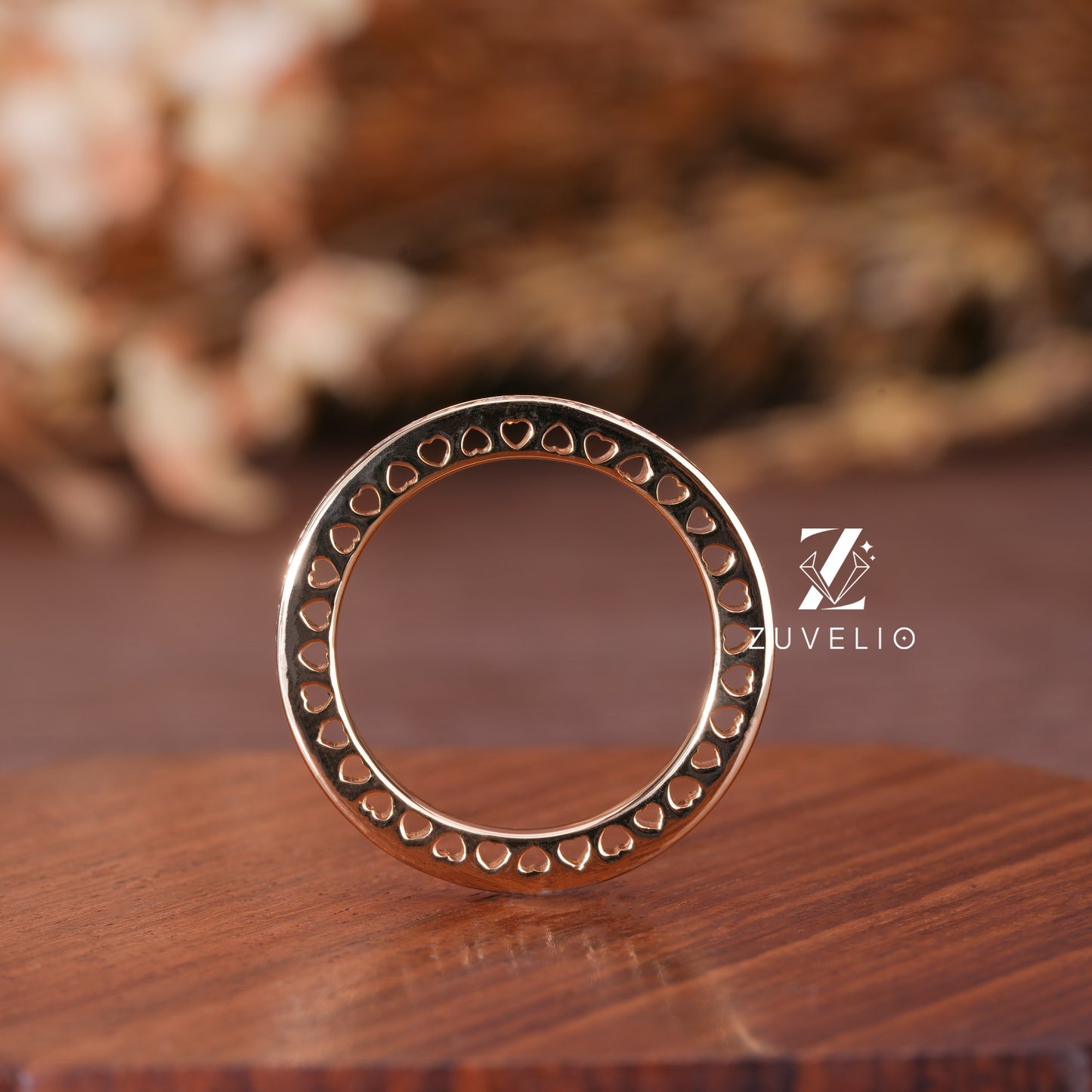 Moissanite Eternity Band