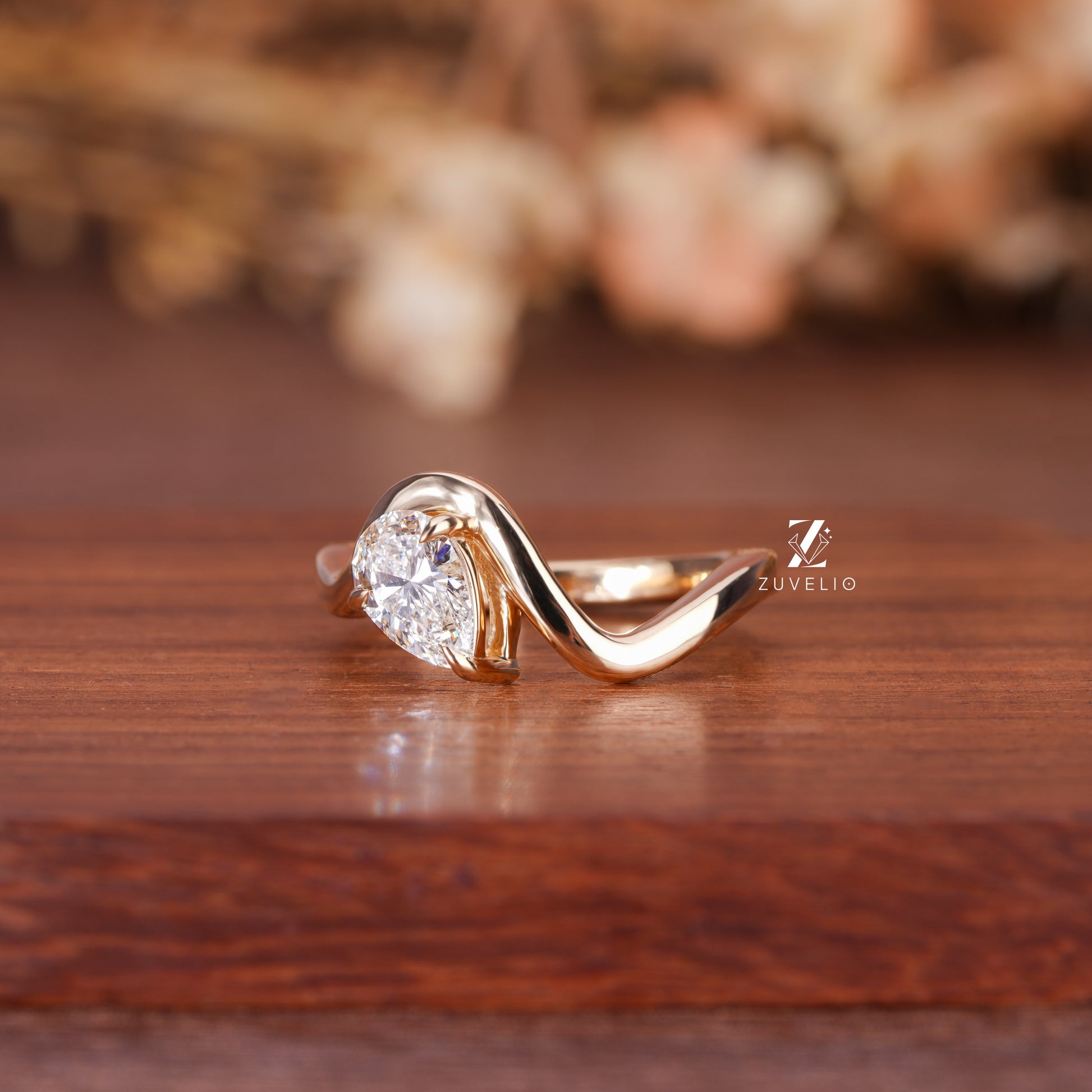 Yellow Gold Diamond Ring