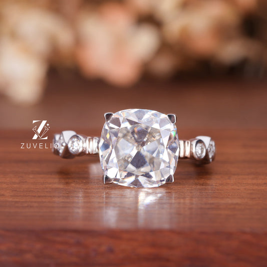 OMC Cushion Engagement Ring