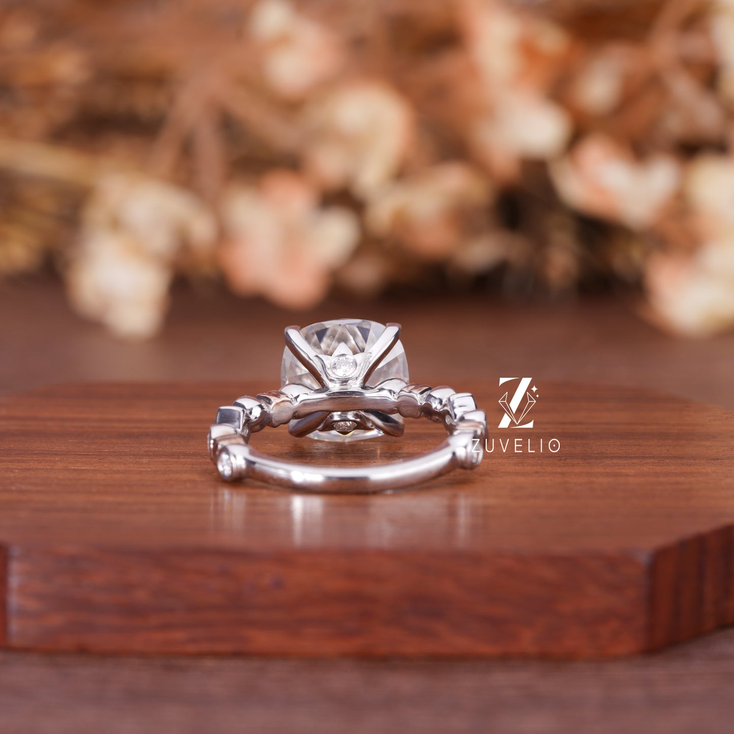 OMC Cushion Engagement Ring