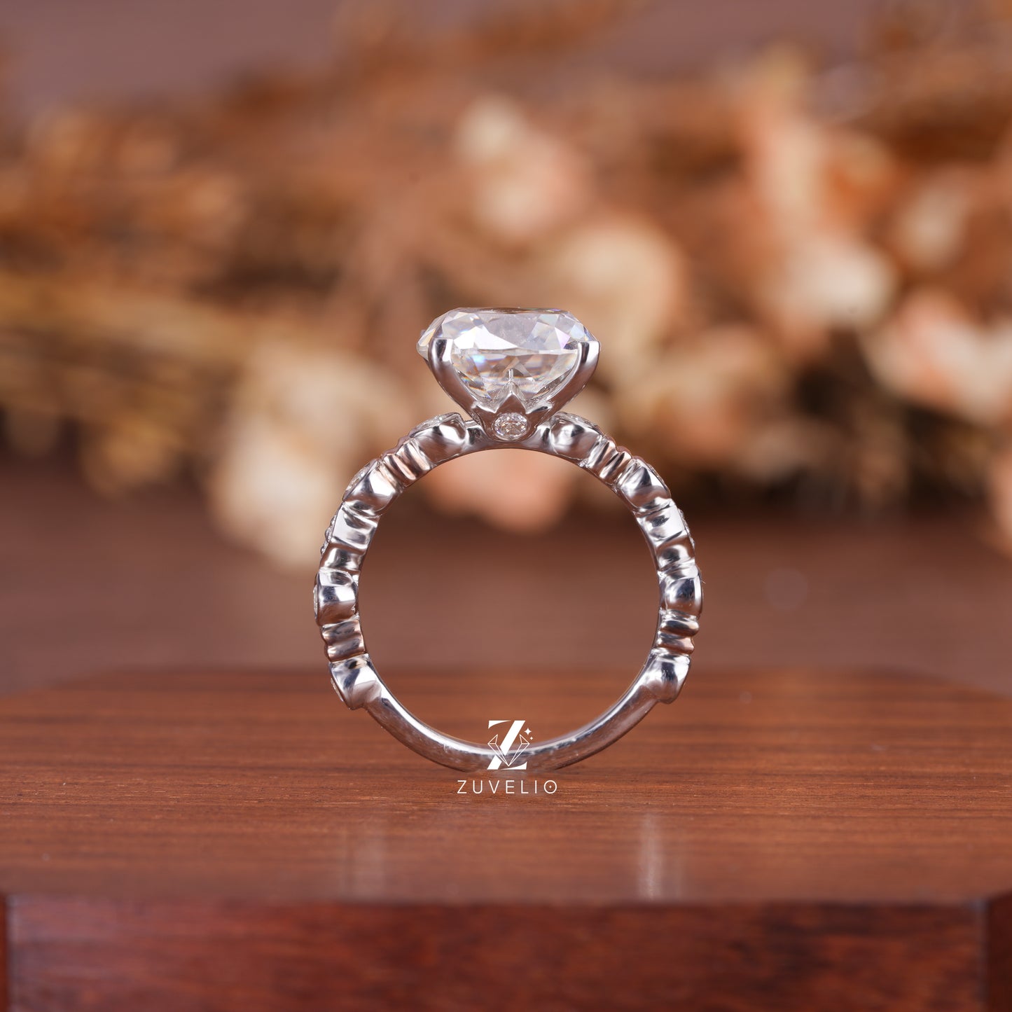OMC Cushion Engagement Ring