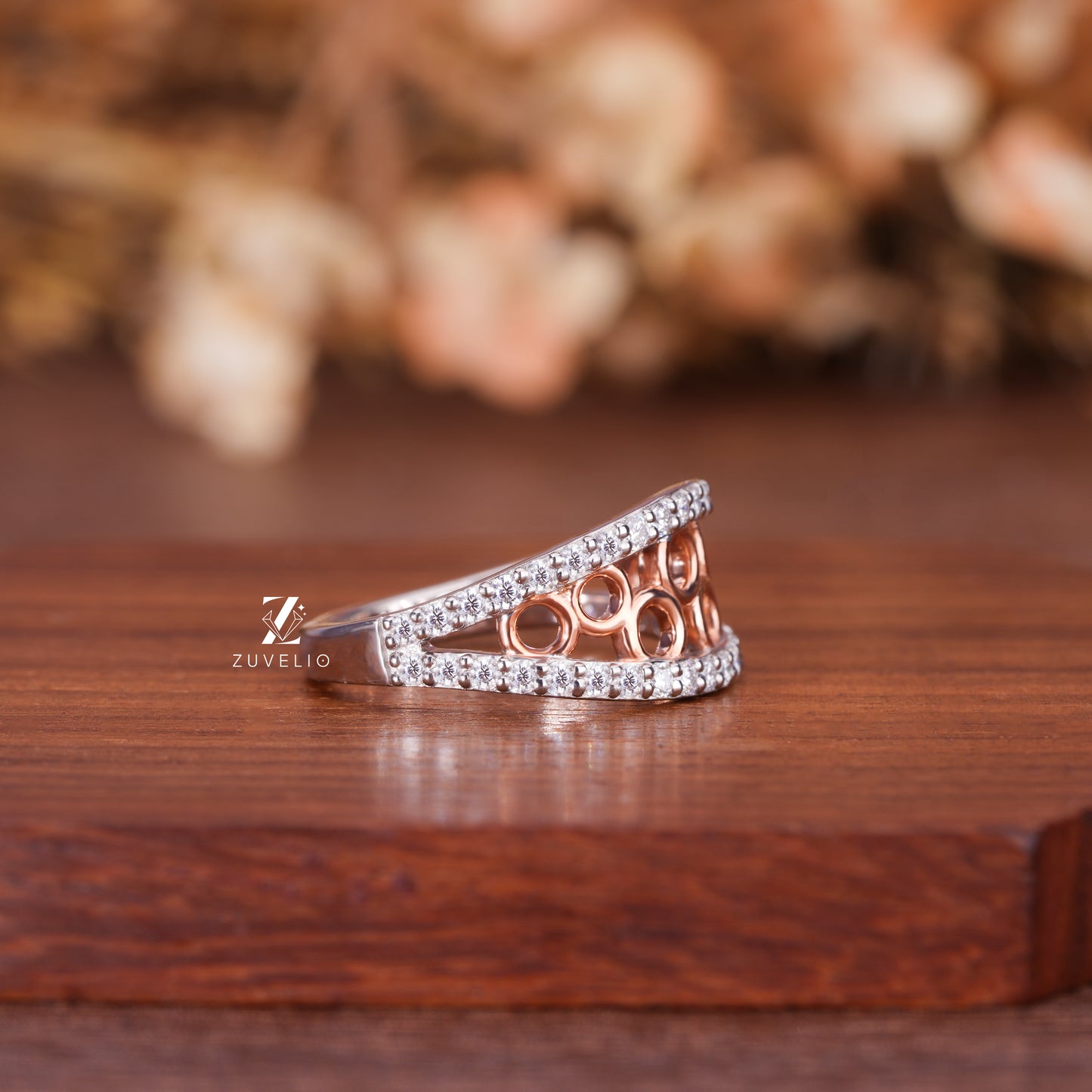 Lab Diamond Round Cut Band