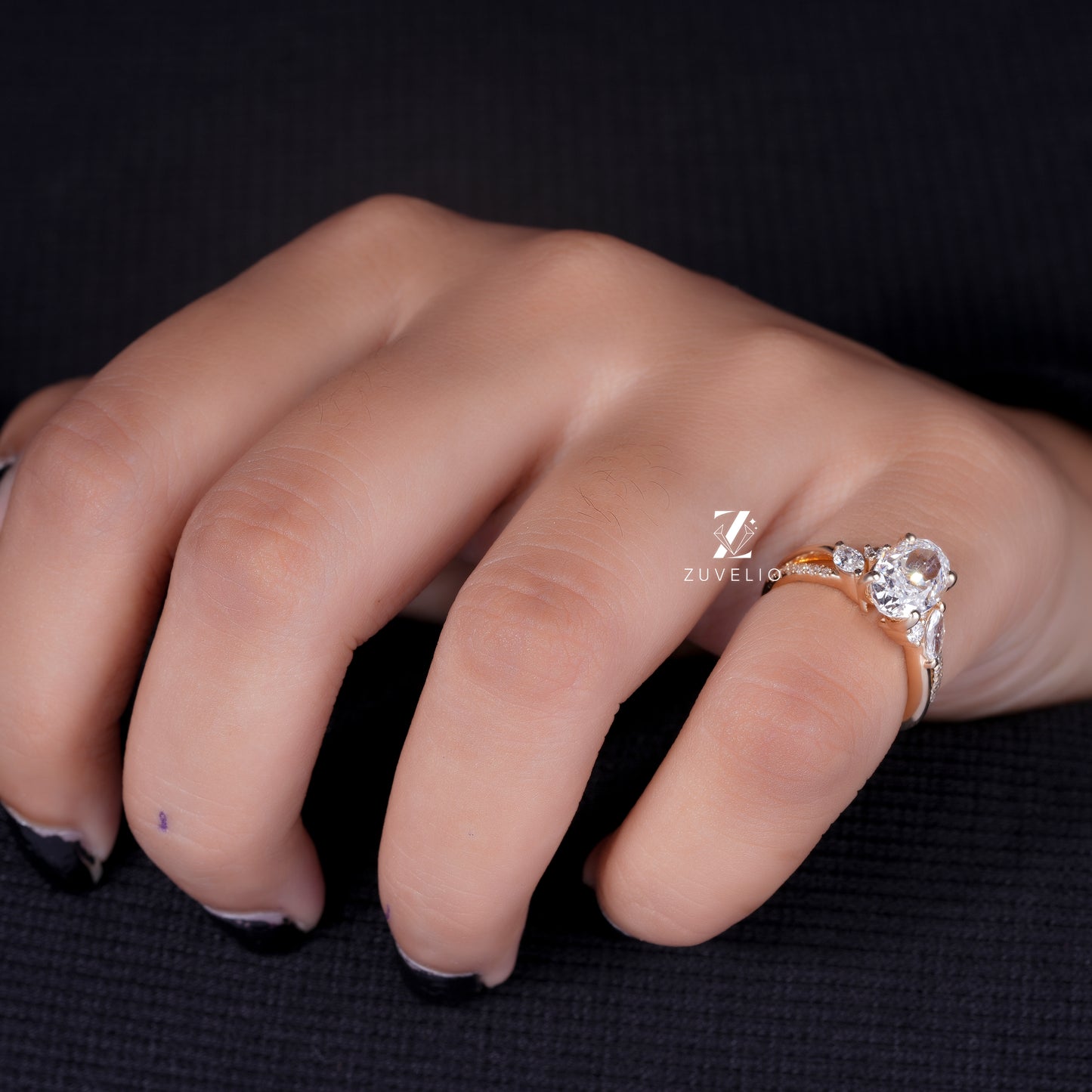 Rose Gold Engagement Ring