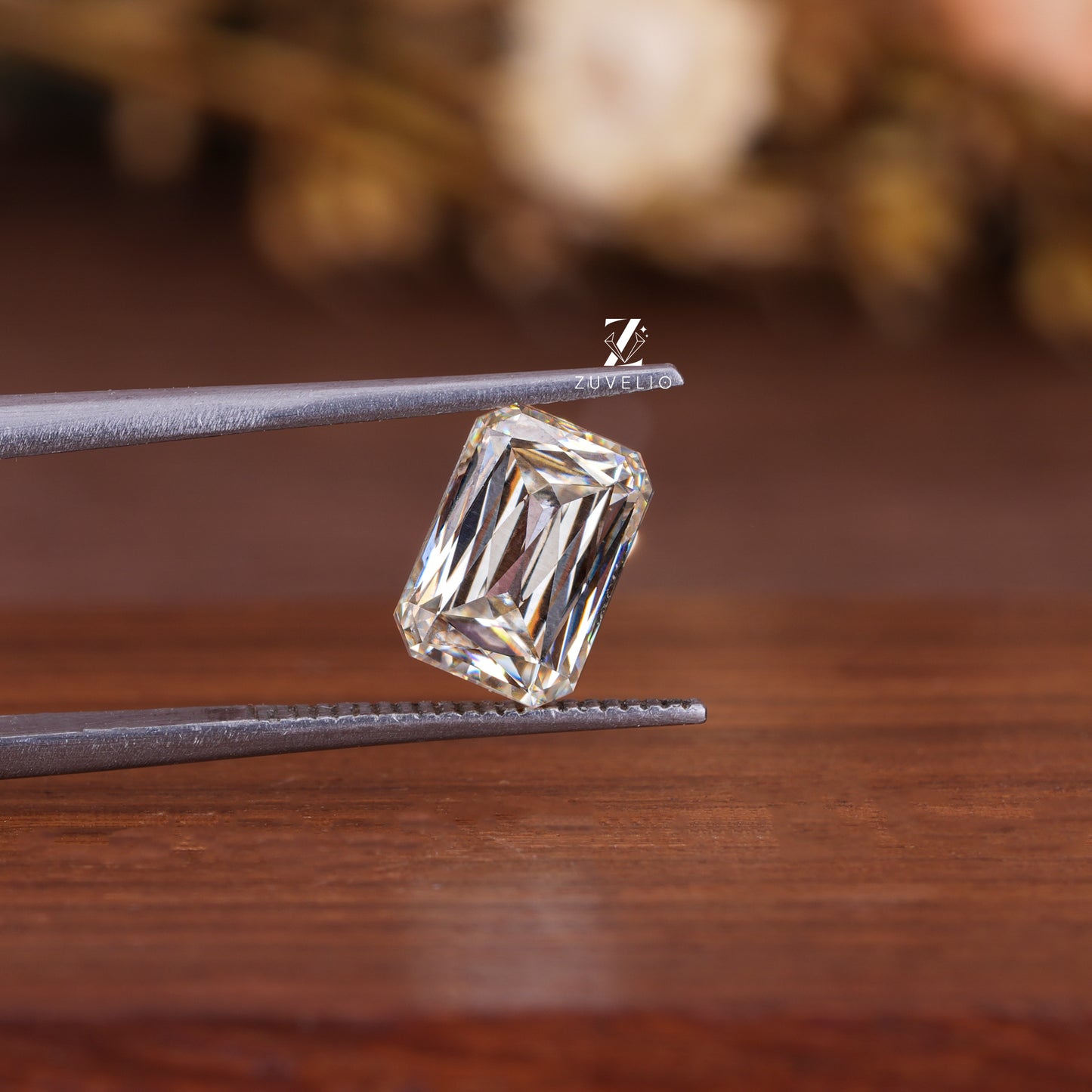 Criss Cut Loose Moissanite