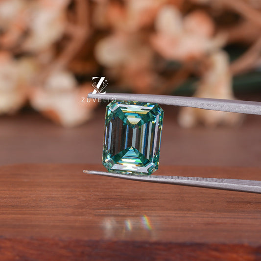4.50 Ct Emerald Loose Moissanite