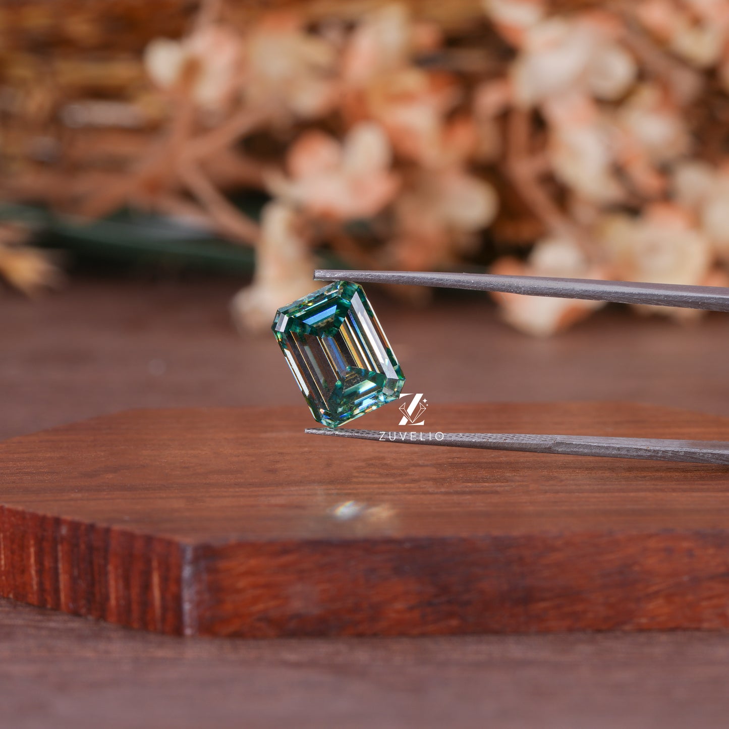 4.50 Ct Emerald Loose Moissanite
