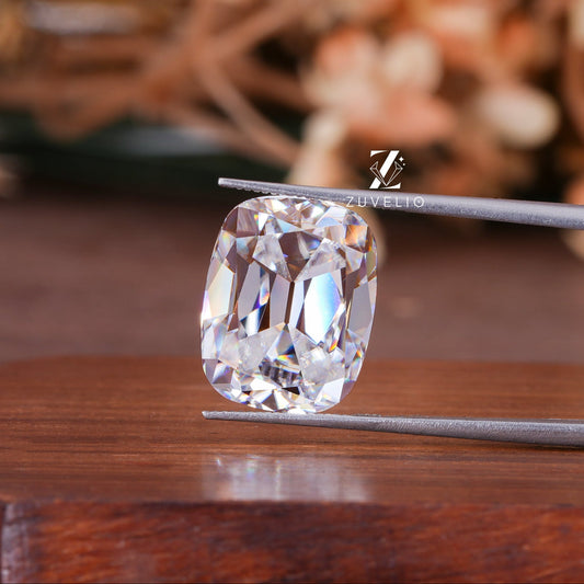 Elongated OMC Loose Moissanite