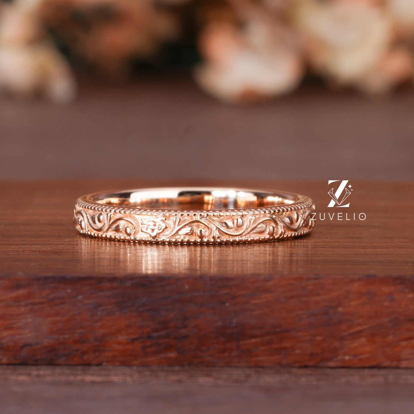 Art Deco Filigree Band