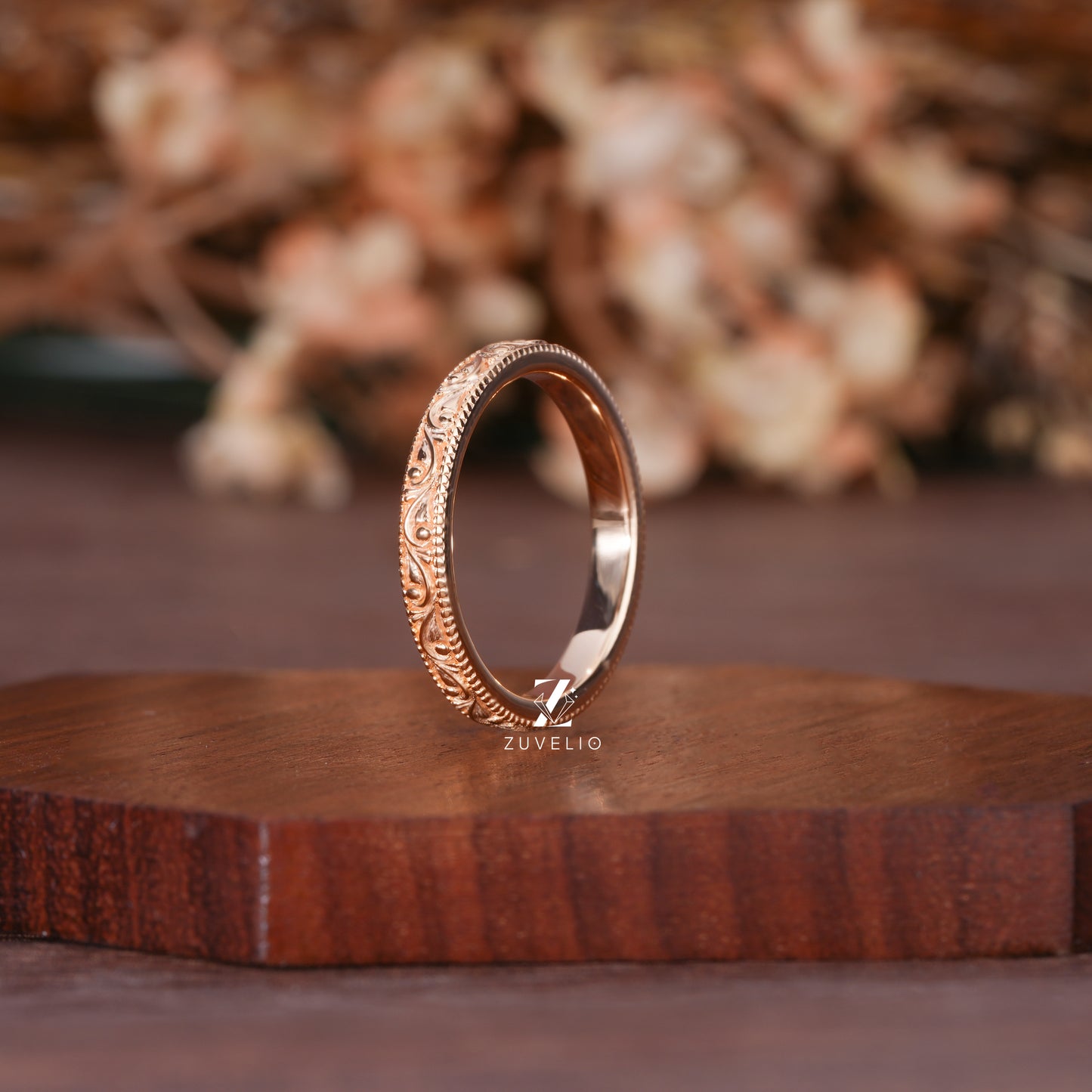 Art Deco Filigree Band