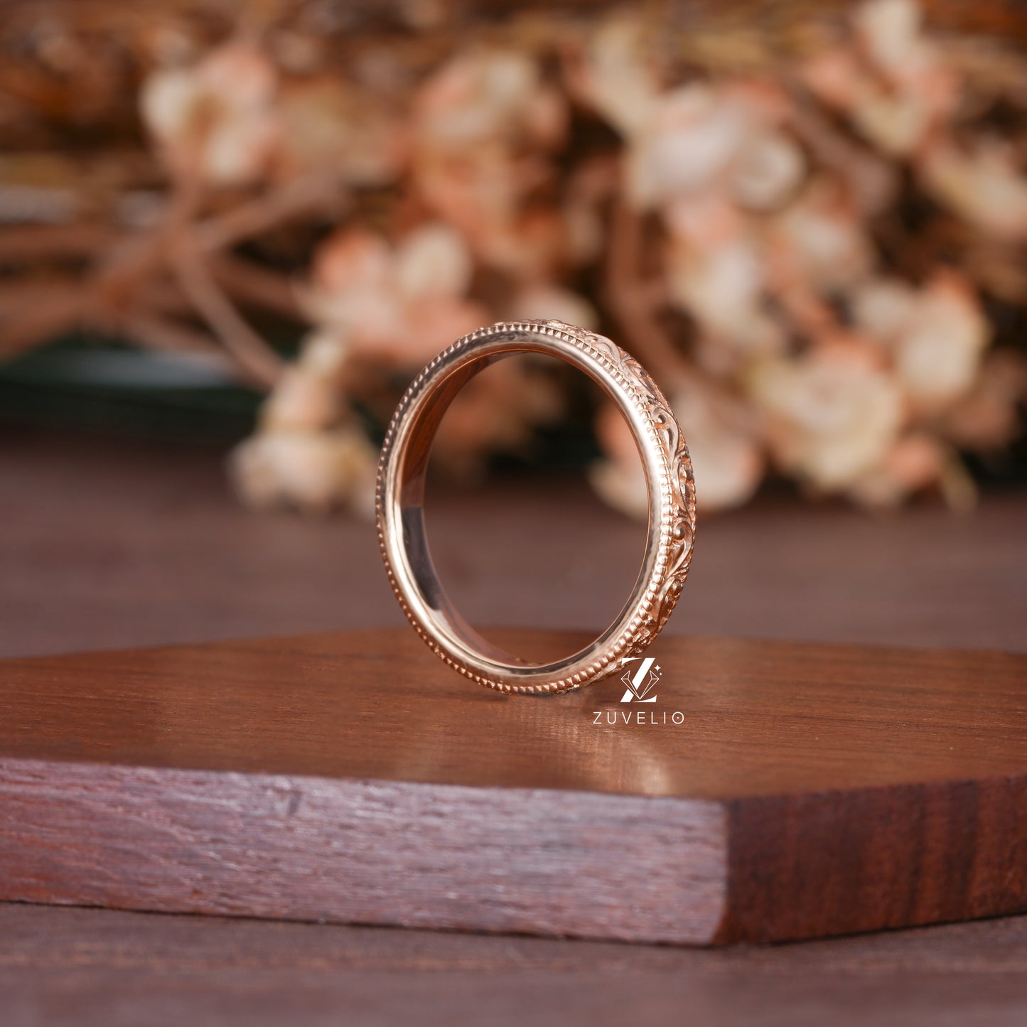Art Deco Filigree Band