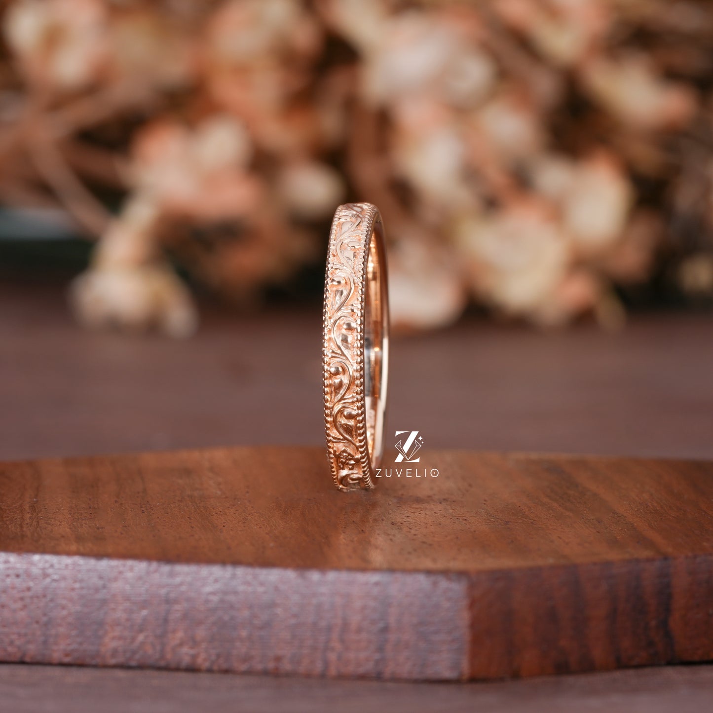 Art Deco Filigree Band