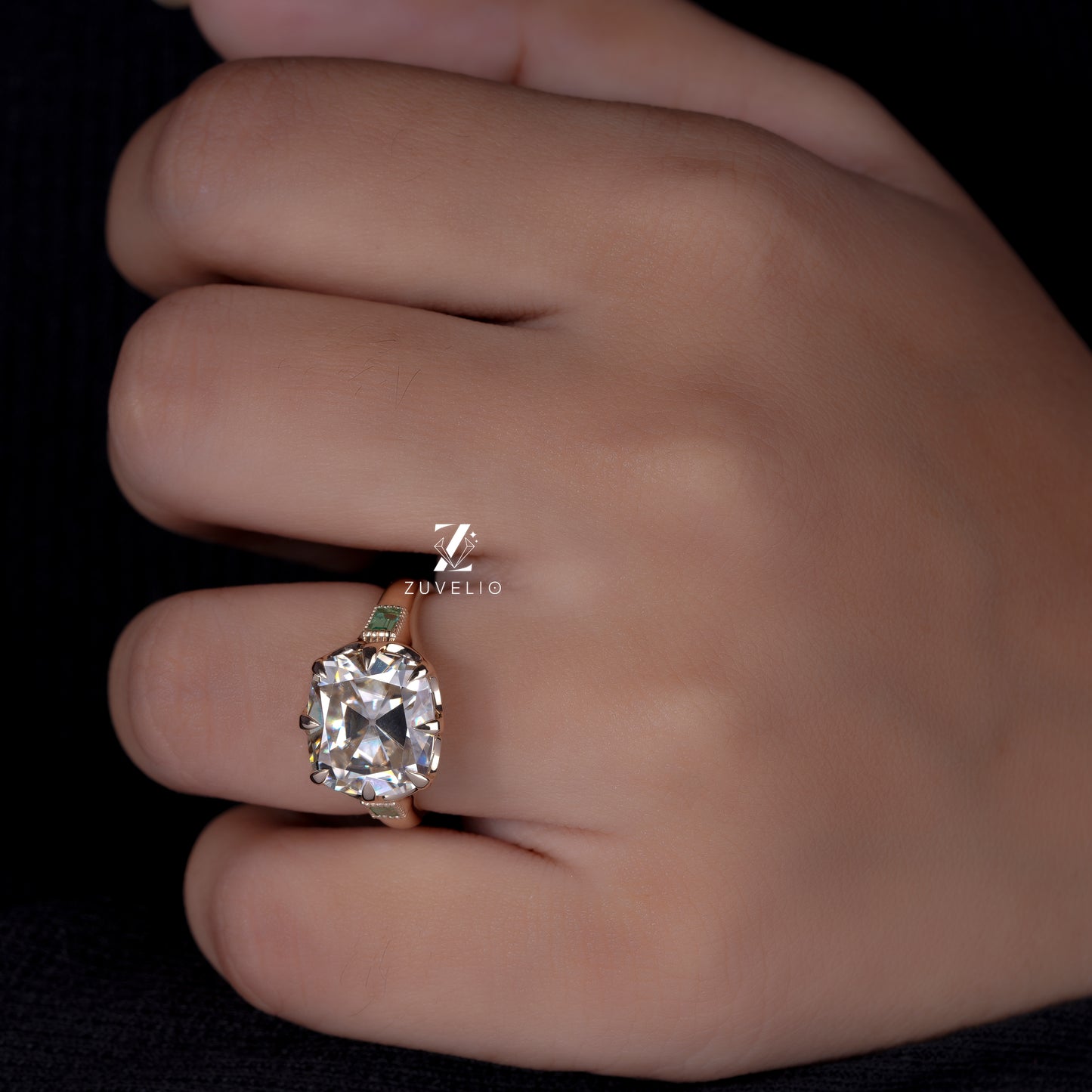 OMC Cushion Vintage Ring