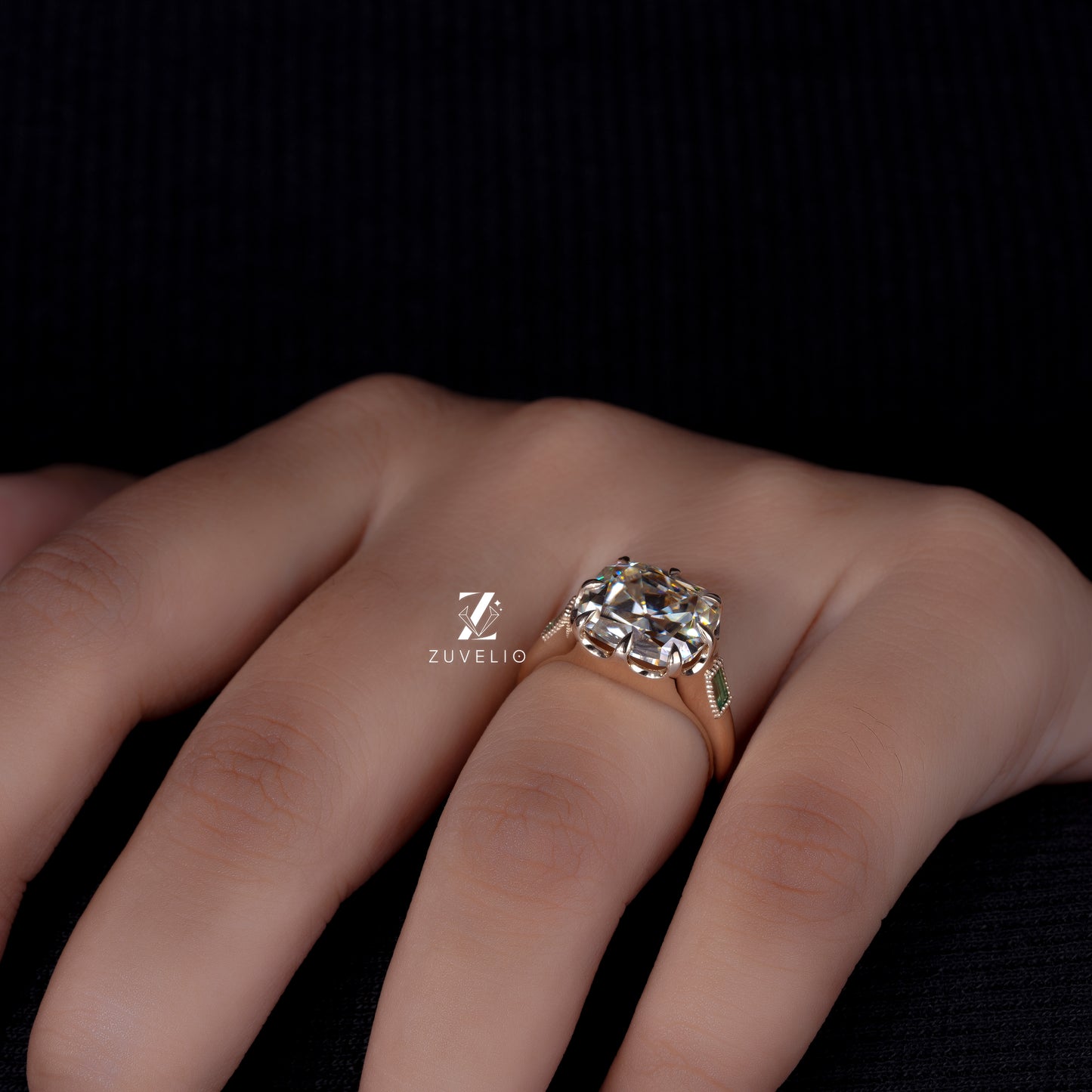 OMC Cushion Vintage Ring