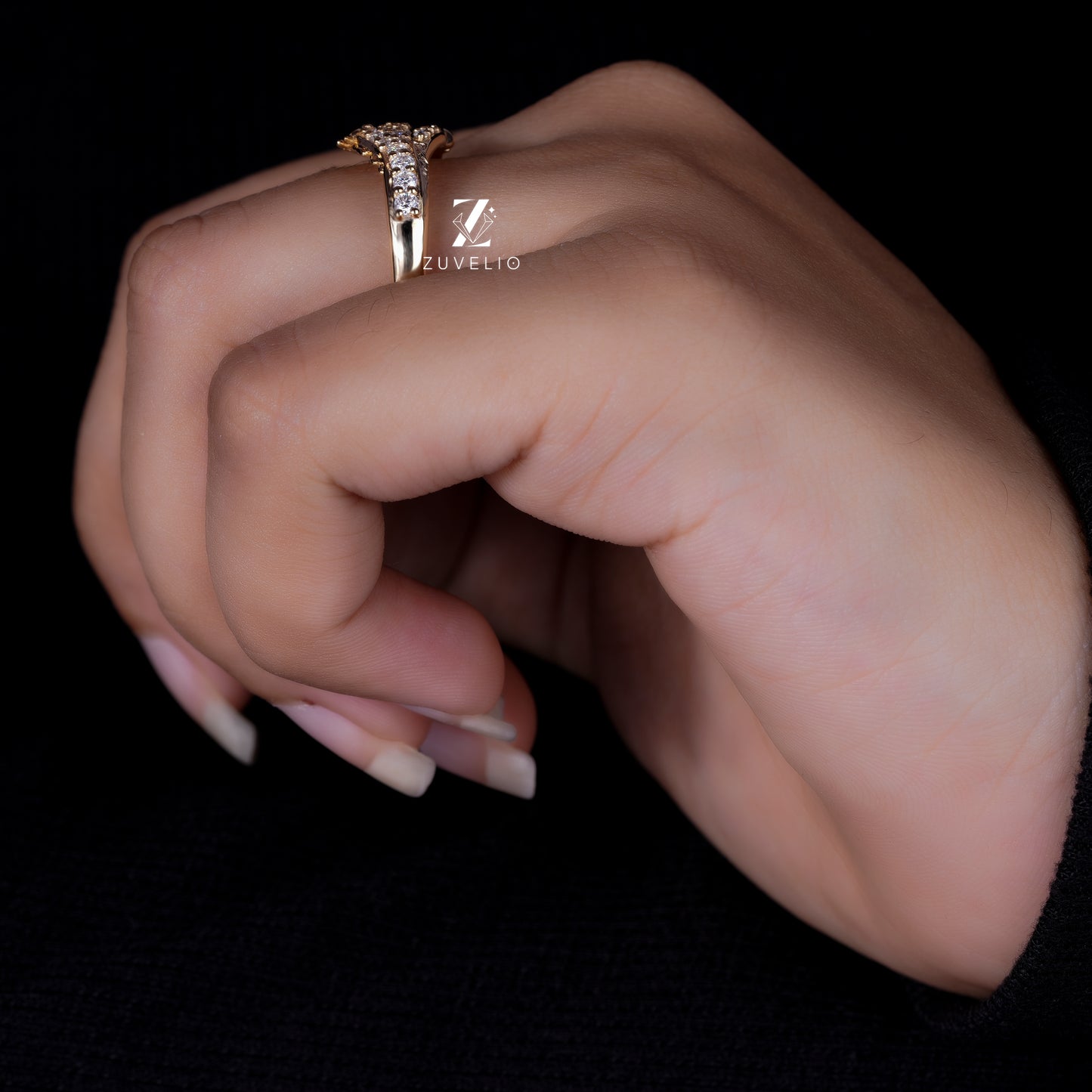 Dragon Inspired Moissanite Ring
