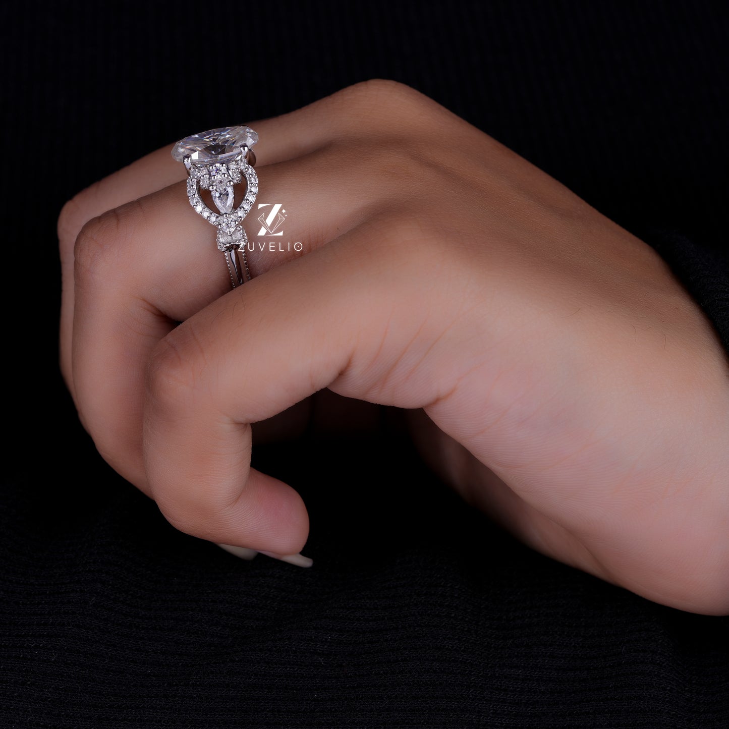 Art Deco Oval Ring