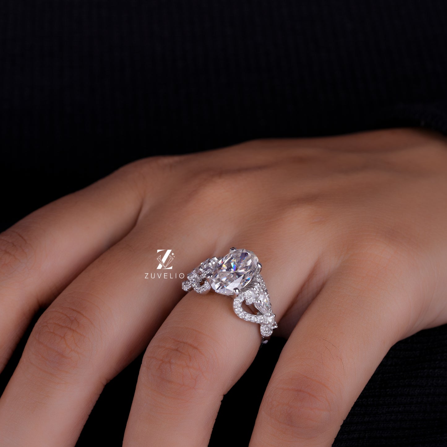 Art Deco Oval Ring