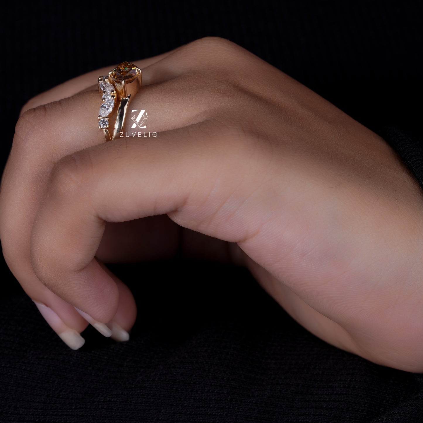 East West Marquise Ring