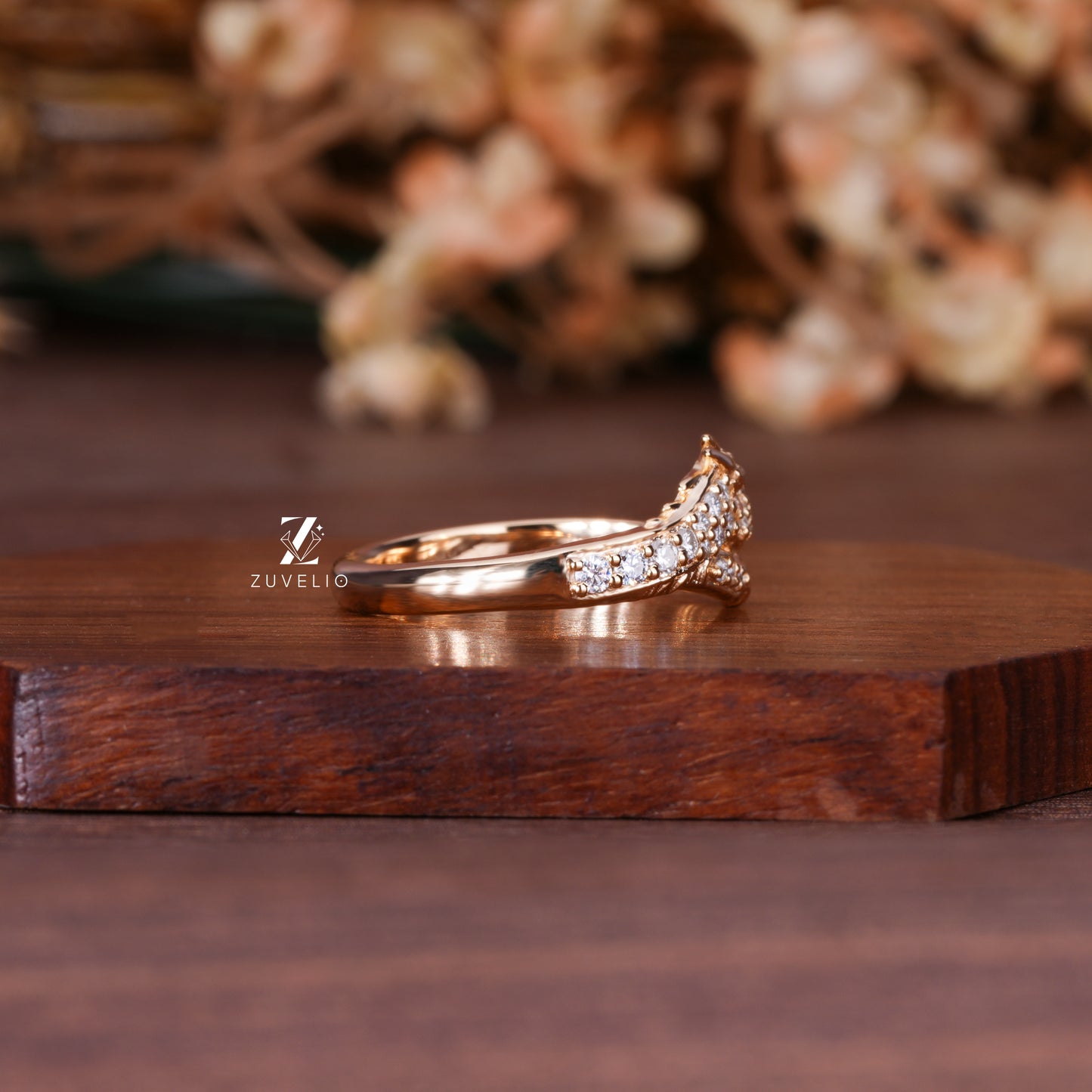Dragon Inspired Moissanite Ring