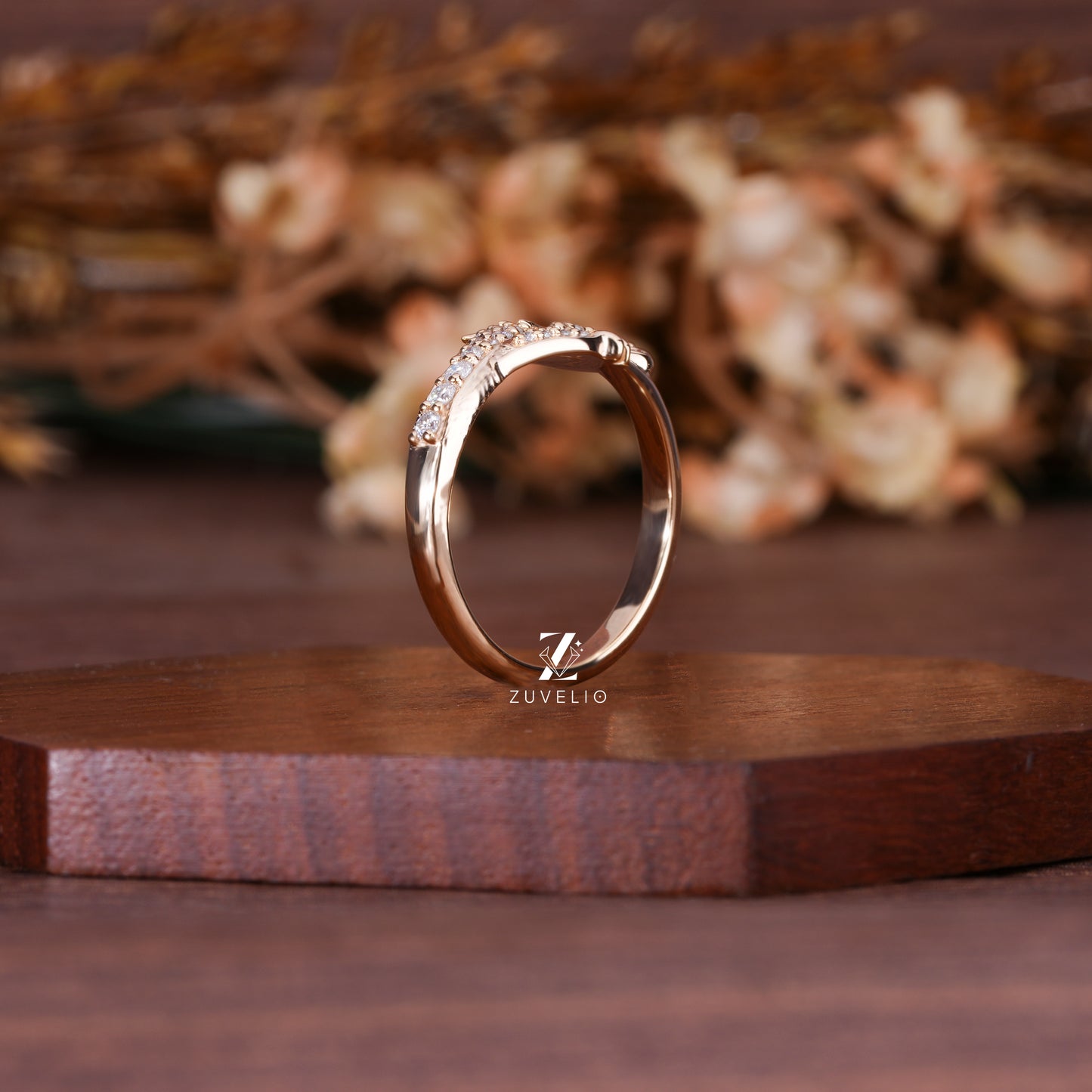 Dragon Inspired Moissanite Ring