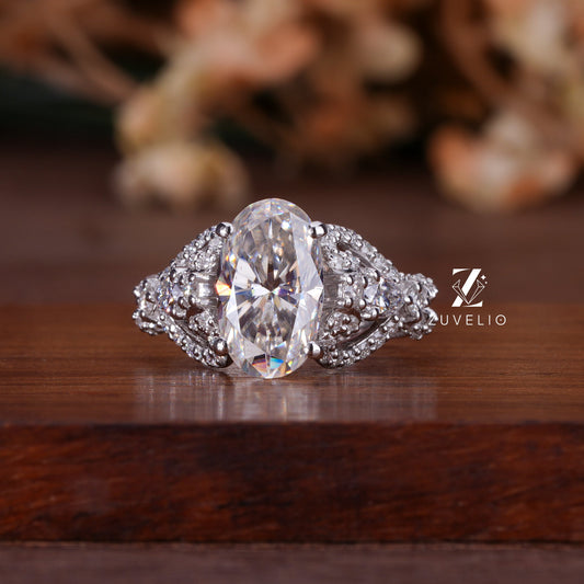 Art Deco Oval Ring