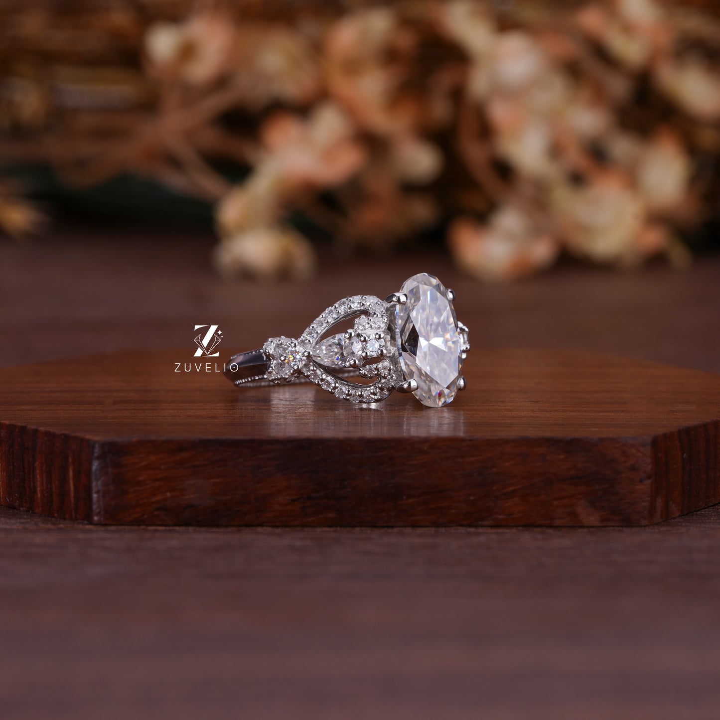 Art Deco Oval Ring