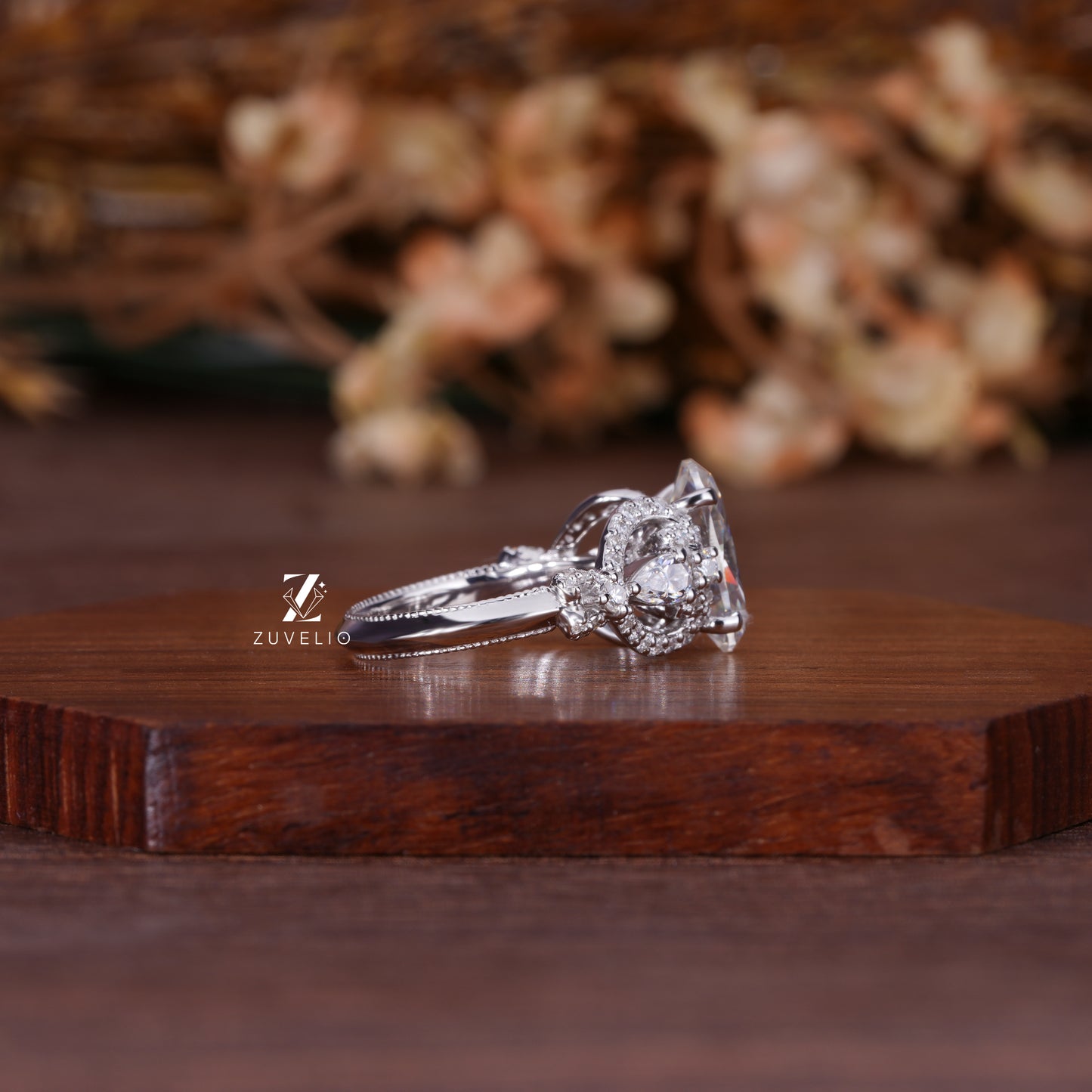 Art Deco Oval Ring