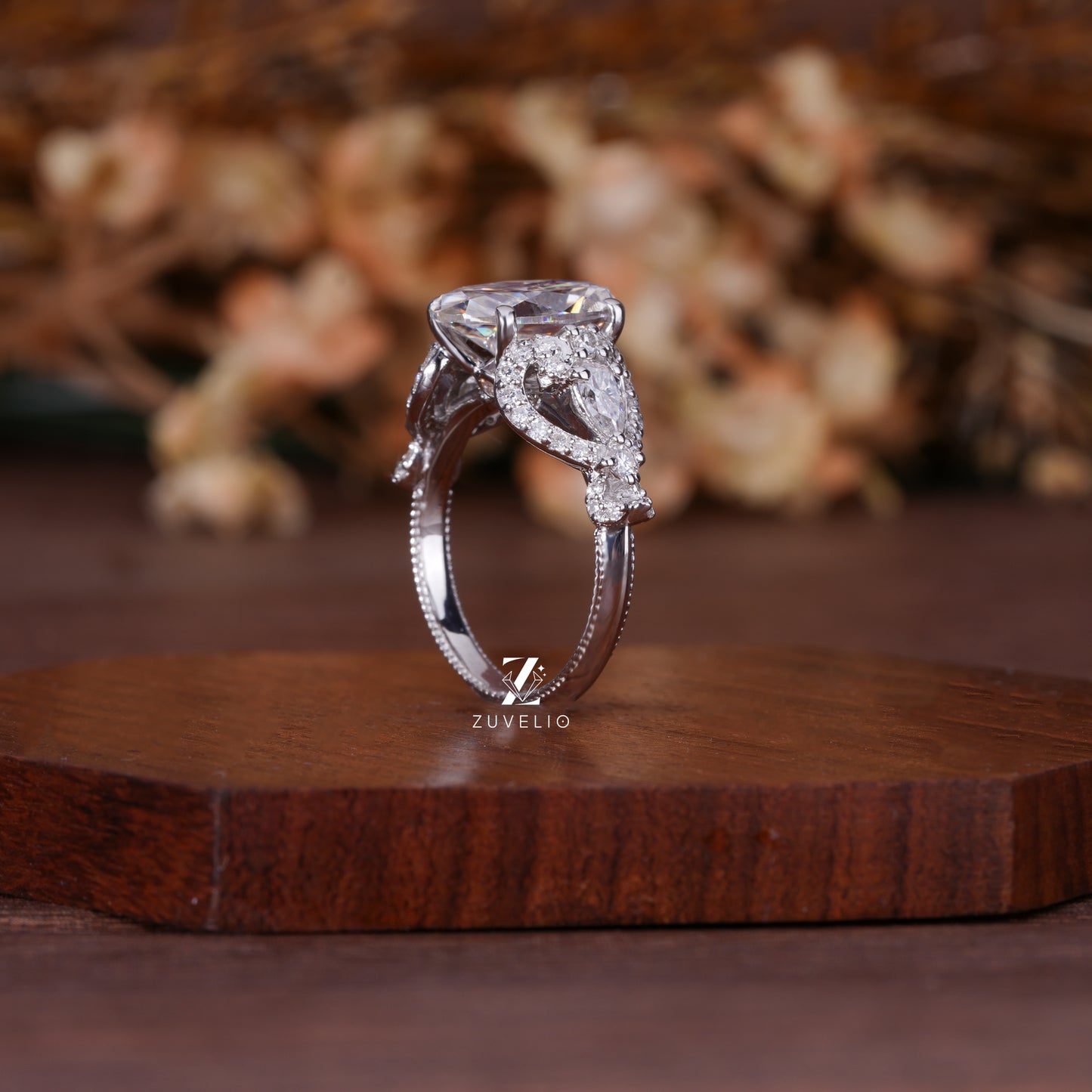 Art Deco Oval Ring