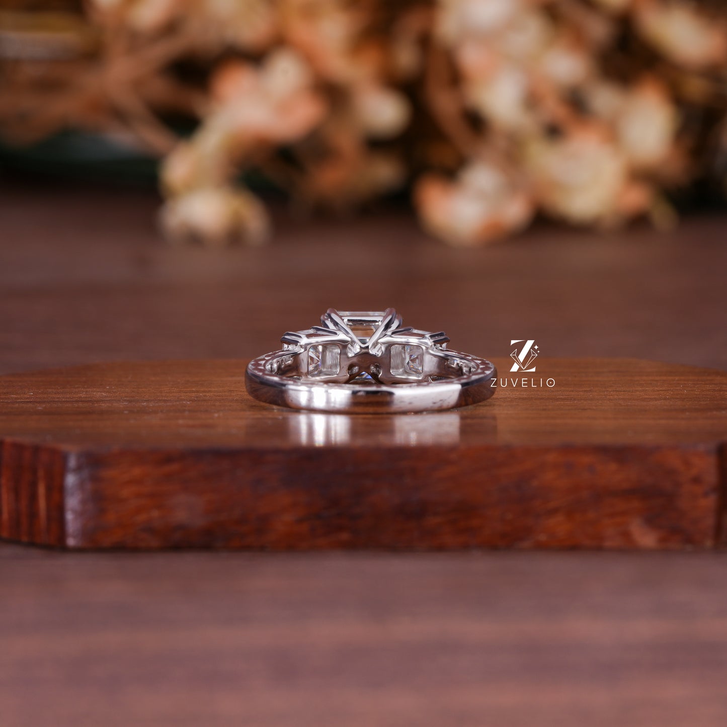 Three Stone Asscher Cut